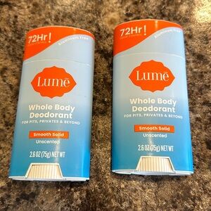 Two Lume Deodorant Sticks